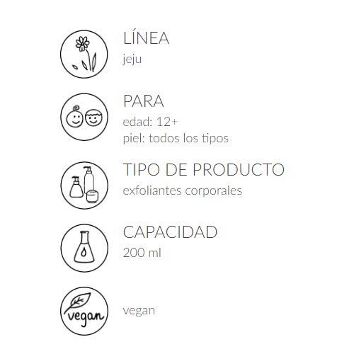 Ziaja Jeju Exfoliante Corporal de Azúcar 200 ml