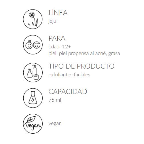 Ziaja Jeju Pasta Microexfoliante Facial 75 ml