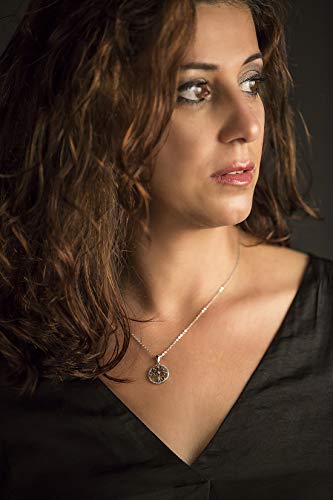 ZIRKONIA Colgante Arbol de la Vida Mujer - Plata de Ley 925 con Circonitas Grado 5A, Baño de Platino