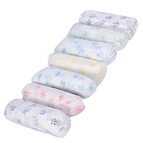 Zonfer 7pcs / Set algodón Embarazada Breves prenatal posparto Braga desechable de Ropa Interior de Las Bragas de Viajes Talla M