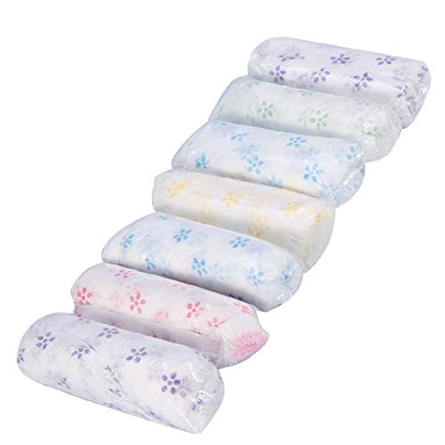Zonfer 7pcs / Set algodón Embarazada Breves prenatal posparto Braga desechable de Ropa Interior de Las Bragas de Viajes Talla XL