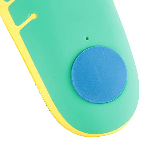 Zouminyy Plantilla para aliviar el Dolor, Plantilla ortopédica para pies Planos, Buena acción amortiguadora para Botas de Trabajo con pies Planos,(Green, Small Size 34-40)