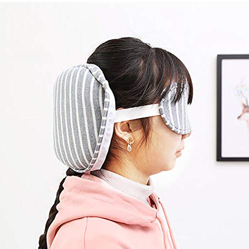 ZOYLINK Máscara De Sueño De Viaje Almohada De Viaje 2 En 1 Multiusos Sombra De Ojos
