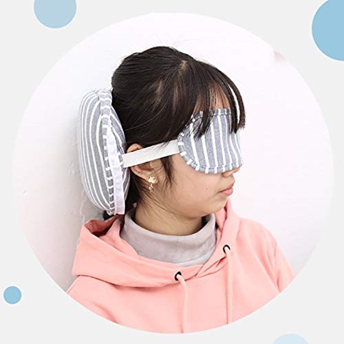 ZOYLINK Máscara De Sueño De Viaje Almohada De Viaje 2 En 1 Multiusos Sombra De Ojos