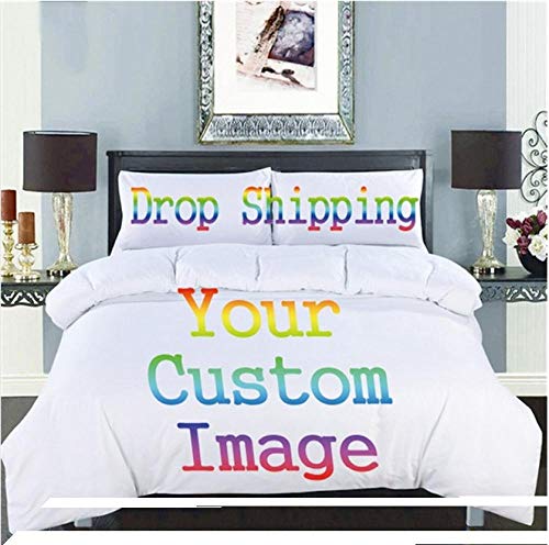 zpangg Juego de Funda nórdica de la Torre Eiffel City Skyline con Tonos de Mandarina Efecto Sunburst Juego de Cama Decorativo con Almohada