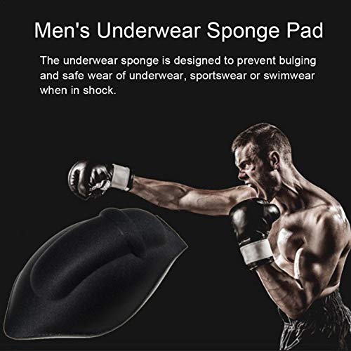ZSLGOGO Ropa Interior Sponge Pad Tridimensional Pantalones Cojín de Esponja para Hombres