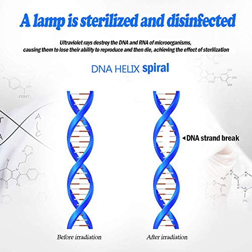 ZXF@ LáMpara PortáTil De Ozono UV DesinfeccióN LáMpara 150w Ultravioleta LáMpara Germicida EsterilizacióN Desodorante De JardíN De Infantes De Casa MóVil AdemáS De Luz PúRpura