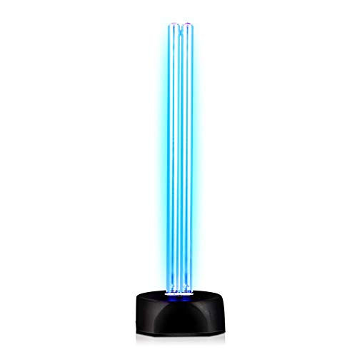 ZXF@ Luz germicida UV, lámpara de esterilización Ultravioleta de ozono, luz de Limpieza portátil desinfectar Antibacteriano para el Coche de la Oficina en casa