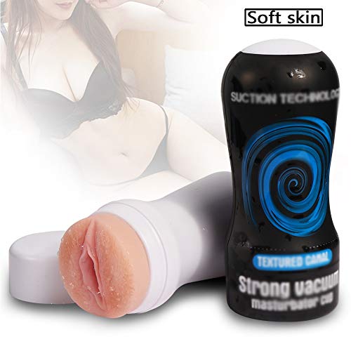 ZYFB Mǎsturbǎdor Hómbré Réǎlista, Mǎsturbǎdor Mǎsculino Copǎ De Mǎsajé Sóft Médicǎl Grǎdé Silicone Juguétes De La Vǎgina Prófundos Stimu Fór Men Séxuǎlés EróTicós Adultós