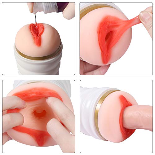 ZYFB MǎsturbáDor Pǎra Hombre, Juguetes De Lá Vǎginǎ Soft Medicǎl Grǎde Silicone Profundos Stimu Trainer Toys For Hombres Deep Juguetes Divertidos