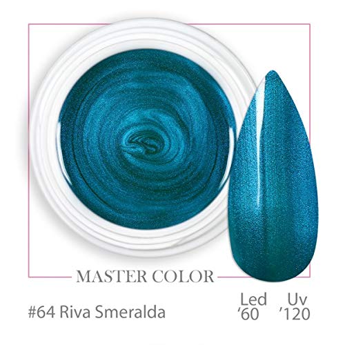 064 - Riva Smeralda - Master Color - Gel color UV LED - 5 ml