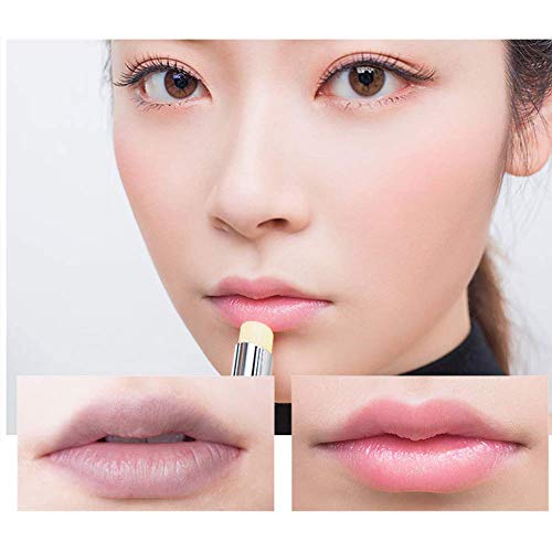1 PC naturales orgánicos protector labial hidratante bálsamo para los labios la vitamina E de Protección de cuidado de los labios para agrietada Dolor agrietado (Limón)