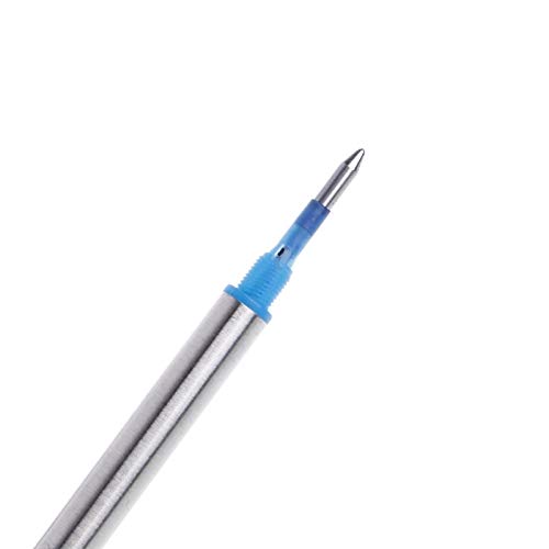 10 piezas en conjunto Azul Espiral Tinta Refill 0.5mm ajuste a Jinhao, Rollerball Pen