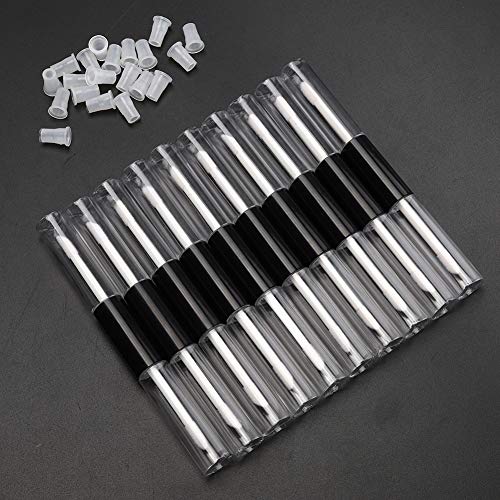 10 Uds 5ml tubos vacíos de brillo de labios de doble cabeza, botellas de lápiz labial DIY de doble cara para salones de belleza profesionales y bricolaje casero