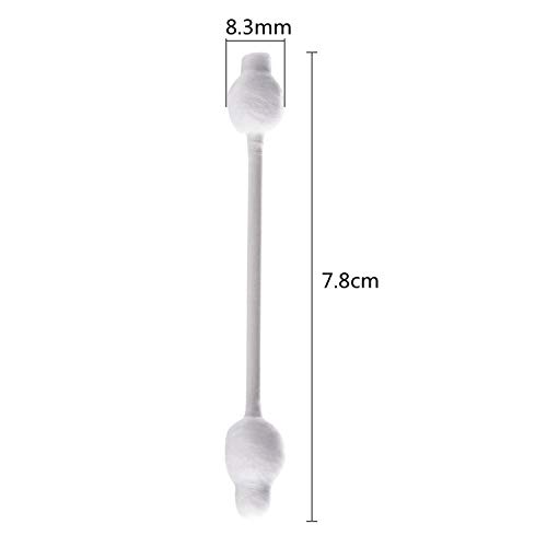 100 unidades de bastoncillos de algodón para cuidado del bebé, para bebés y niños recién nacidos