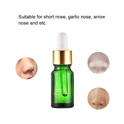 10ml Levante la nariz Remodelación de hueso nasal Aumente el aceite de esencia de rinoplastia, Suero reparador de nariz profesional suave para nariz corta, Nariz de ajo, Nariz de flecha