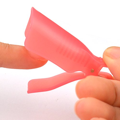 10pcs uñas Soak Off Clips con 26 piezas reutilizable suave plástico de uñas diseño de uñas por SUMERSHA