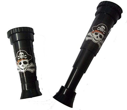12 Pirate Party Telescopes - Party bag fillers toys by Henbrandt