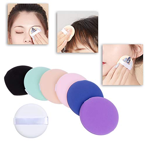 14 Borlas y Esponjas de Maquillaje Kare &Kind – Libres de Látex – Para Difuminar, Resaltar y Realizar Contornos – Utilícelas en Polvo Suelto, Prensado y Compacto, Cremas BB, Base, Antiojeras y Bronzer