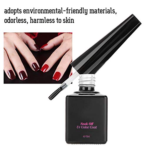 15ml Manicura No-Clean UV LED Gel, Capa Superior Duradera para Esmalte de Uñas