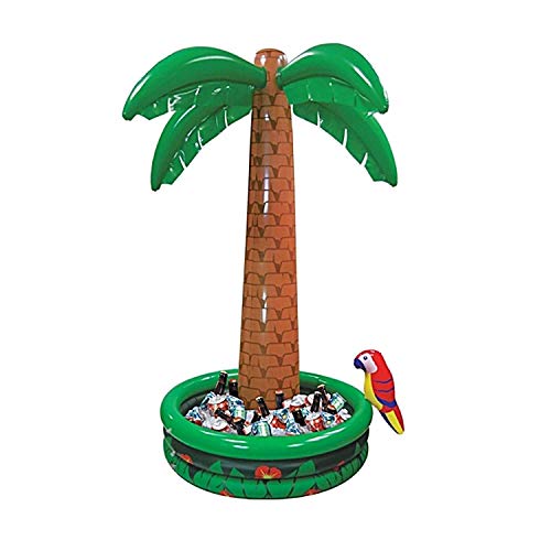 1.82m Giant Inflatable Jumbo Palm Tree Drinks Beer Cooler Summer BBQ Jungle Safari Pirate Hawaiian Luau Party Decoration Parrot Pool