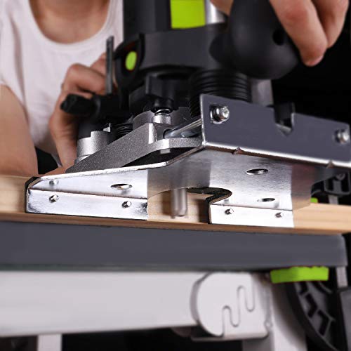 19 PCS Broca de Fresadora, Tacklife ARB03C Broca de Fresa, Vástago de 8mm, Fabricada de C3/YG6X, 15 Piezas de Fresa & 4 Rodamientos Intercambiables & Llave Allen