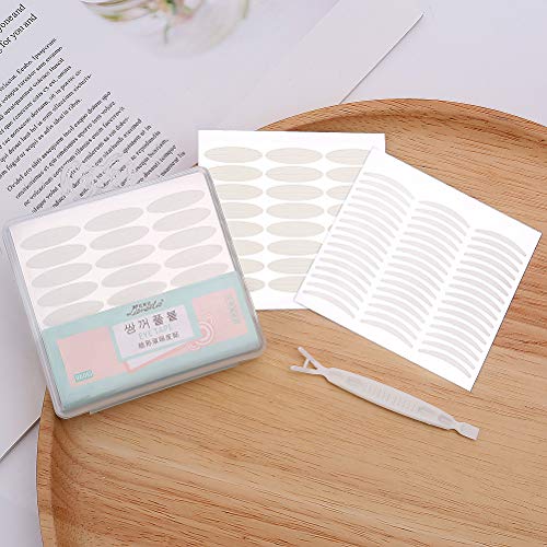 1920 unidades invisibles de cinta adhesiva para párpados – perfecto para capucha, gota, irregular o monopárpados