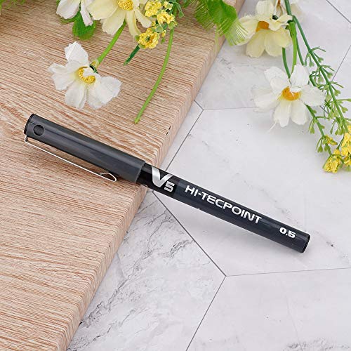 2 Color Tattoo Tattoo Rotulador, PrecisióN Profesional Impermeable Semipermanente Herramienta de Labio de Ceja Microblading Perfilador de Labios Tatuaje Posicionador de Piel(Negro)