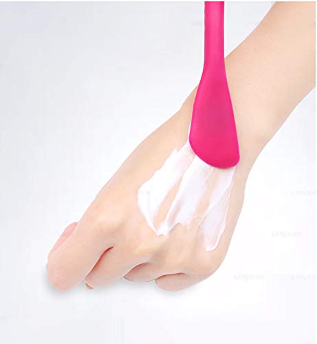 2 en 1 cepillo de limpieza facial de silicona suave manual y cepillo para mascarilla facial, cepillo de lavado suave para la cara, cepillos aplicadores faciales para aplicar máscaras faciales