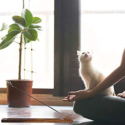 2 Piezas Soporte de Incienso de Madera de Bambú, Soporte de Incienso, Marrón, Marco De Madera de Alitas de Pollo, Varitas de Madera de Incienso, Se Puede Utilizar Para Cumpleaños, Fiestas