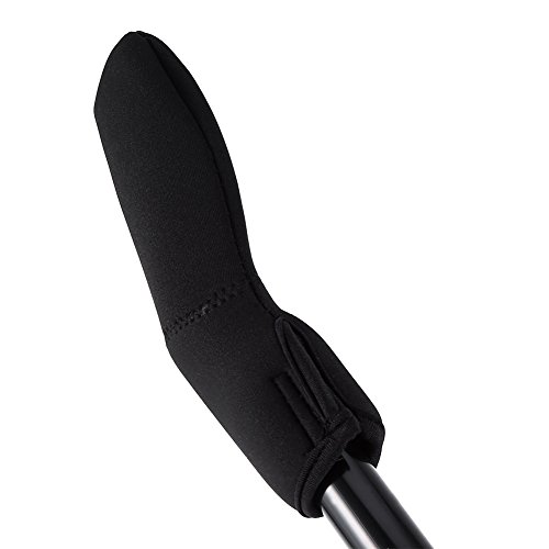 2 Unids/par Bebé Cochecito Apoyabrazos Cubierta Negro Mango elástico Universal Protector a Prueba de Polvo Manga para Cochecito Cochecito