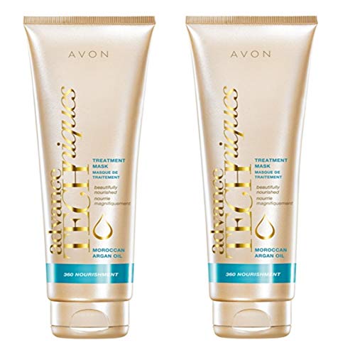 2 x Avon Mascarilla Capilar Nutrición 360 Aceite de Argán de Marruecos 150ml
