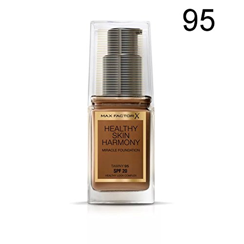 2 x Max Factor Healthy Skin Harmony Miracle Foundation - 95 Tawny