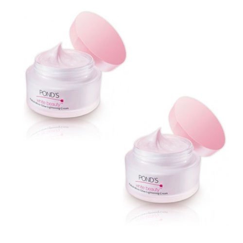 2 x Pond's White Beauty Daily Spot menos Lightening Cream (50 g)