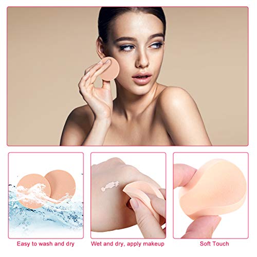 200 Piezas Escudo Sombra de Ojos Maquillaje Pegatinas Gel Pad Parches Plantillas con Esponjas para Maquillaje Para Prevenir las Extensiones de Pestañas, Teñido y Residuos de Maquillaje de Labios