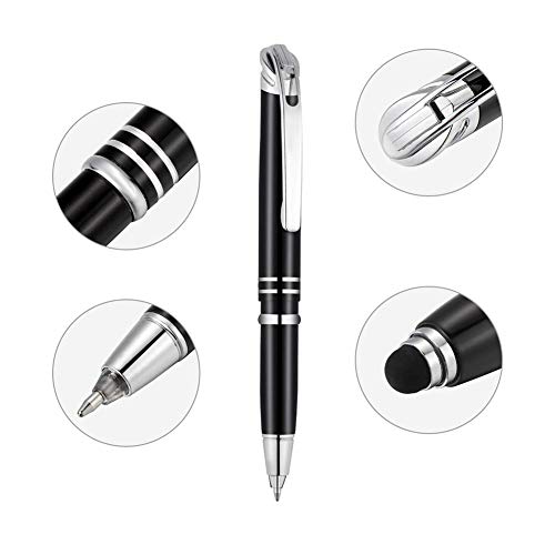 2PCS Bolígrafo de Punta Redonda, LED Bolígrafo de Gel para Escritor Nocturno, Linterna para Escribir en la Oscuridad Regalo de Bolígrafo para Hombres Mujeres