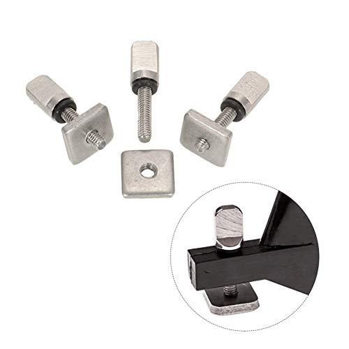3 Tabla de Surf Longboard Deslizante Fin Fin Tornillo Kit de sustitución de Placas for Stand Up Paddle Junta Cuerpo Kayak Pesca Rafting Esquí Camping Playa Accesorios