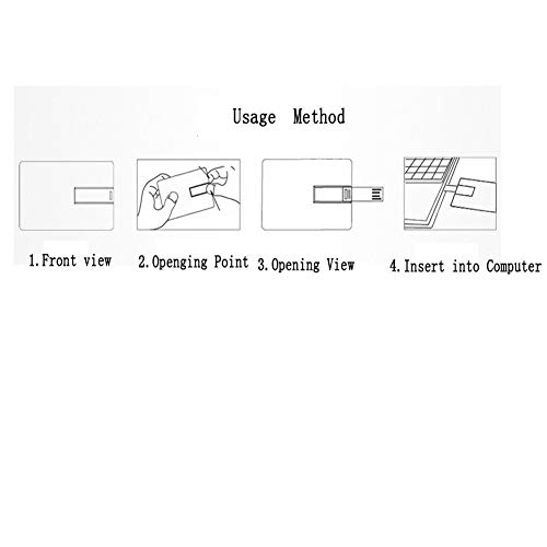 32GB Forma de tarjeta de crédito de unidades flash USB A cuadros Estilo de tarjeta de banco de Memory Stick Monocromo Guinga Cheques Clásico País Cultura Antiguo Diseño Cuadrícula Decorativo,Azul Blan