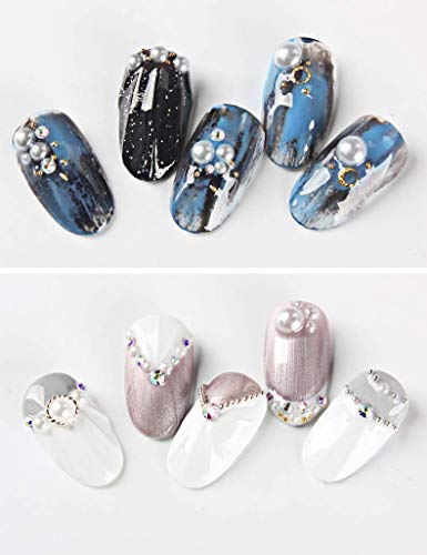3D Nail Art Stickers Nails Arts Perlas Cristal 4 Cajas