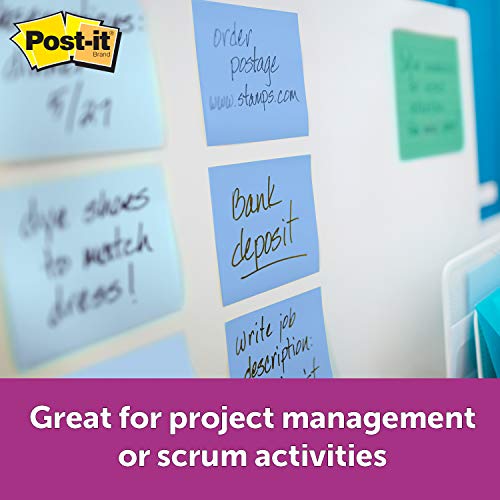 3M 6545SST S-per Sticky Notes 3 x 3 Cinco Colores tropicales Cinco Pad 90-Hoja Paquete