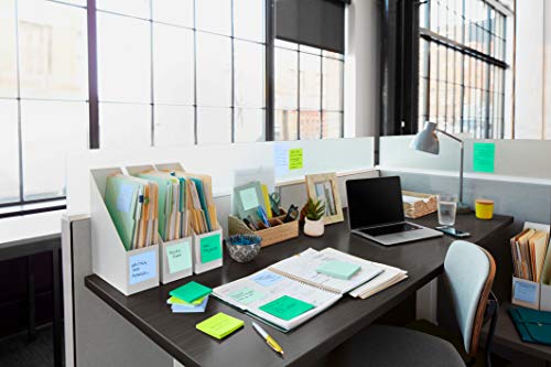 3M 6545SST S-per Sticky Notes 3 x 3 Cinco Colores tropicales Cinco Pad 90-Hoja Paquete