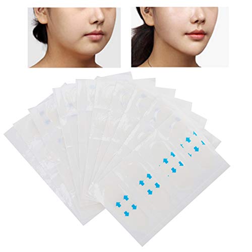 40 Unids V-face Invisible Lift Face Sticker Maquillaje Face Chin Lift Pads Face Thin Tape
