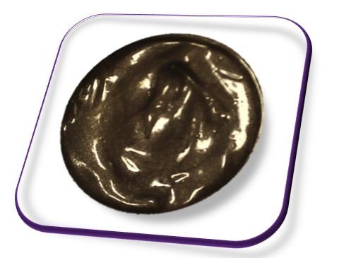 5 ml acrílico veces Color Marrón Metálico