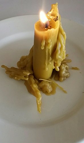 5 Velas de Miel con ruda y Romero esotérica para Limpieza energética 100% Natural y Artesanal