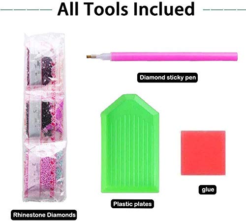 5D diamante pintura DIY diamante completo diamante redondo ángel niña 35x40cm cristal rhinestone bordado punto de cruz arte artesanía hogar decoración de la pared