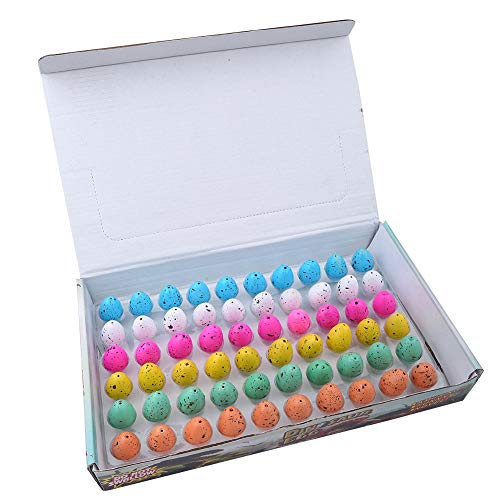 60 PCS Niños Educativos Novedad Juguetes de Dinosaurios Agua Mágica Para Incubar Huevos de Dinosaurio de Pascua Huevos Crecientes Inflables Para Suministros Para Fiestas (#1)