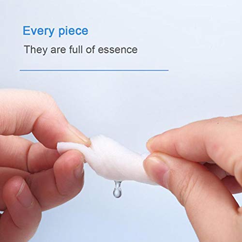 60pcs faciales almohadillas de algodón con 0,5% de ácido salicílico rápida limpieza del cojín de algodón maquillaje Remover Pads para eliminación de puntos negros y la minimización de los poros