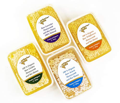 700 g Panal de Lavanda, Crudas, Natural, Puro, fresco, directamente de la colmena, hecho a mano, producto absolutamente real.