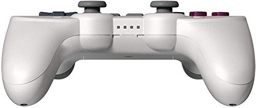 8BitDo SN30 Pro + Bluetooth Gamepad para Nintendo Switch, PC, macOS, Android, Raspberry Pi con agarre, disparadores analógicos, batería desmontable, botones asignables, Gyro, Rumble (G)