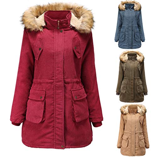 Abrigos Only CáRdigan de Abrigo de Parabrisas de Manga Larga de Color Liso para Mujer de Invierno